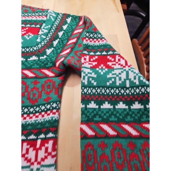 Dinosaur T-Rex Ugly Christmas Sweater 33 Degrees Men's Size XXL - Picture 13 of 16